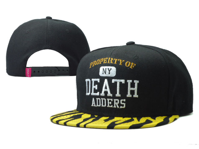 New York Death Adders Snapback Hat #02
